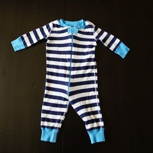 Hanna Andersson striped pjs. 60cm 6-9 months